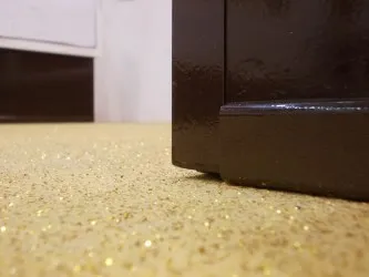 GLITTER ORO | Tessile glitter per pavimentazioni