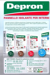 DEPRON ha 4 spessori per tutte le necessit&agrave; di isolamento