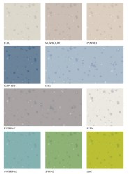 PVC OMOGENEO IRENE |  Cartella colori 1