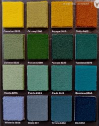 MOQUETTE R-NEX |  Moquette velluto 8 mm. - Cartella 2