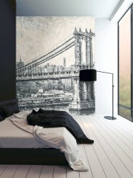 BROOKLYN - NYC | Carta da parati su misura