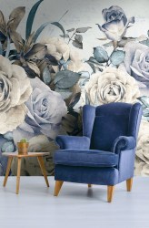 ROMANTICA| Carta da parati romantica con rose